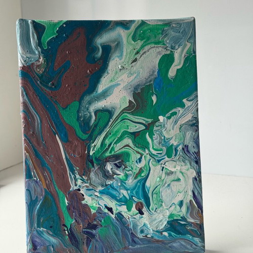 Fluid art handmade