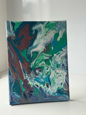 Fluid art handmade