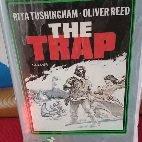 The Trap video cassette used, adventure, subtitles