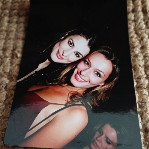 Rare Authentic Photo of Katia Zygouli and Dimitra Aiginiti, Like New