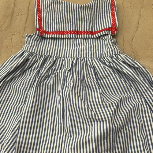 Laura Ashley striped nautical dress for girls, size 4 years