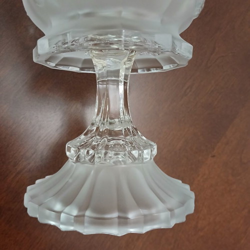 Vintage crystal vase large multipurpose, like new