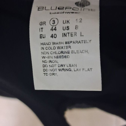 Bluepoint one-piece swimsuit used, size L, black