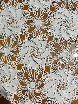 Knitted tablecloth new, dimensions 90x90