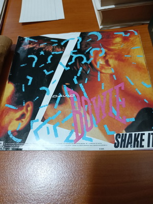 Lp 45 rpm David Bowie China Girl & Shake It μεταχειρισμένο, σπάνιο 45άρι