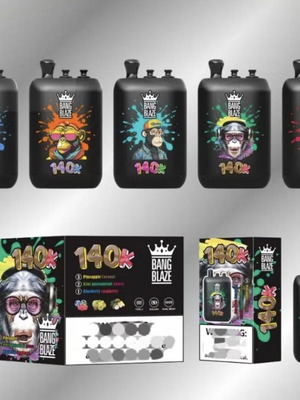 Vape ΤΟΥΜΠΑΝΟ 140K new, 3 flavors in 1 device