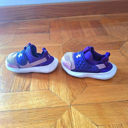 Under Armour kids shoes for girl used