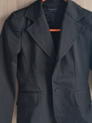 Jacket black, like new, size S