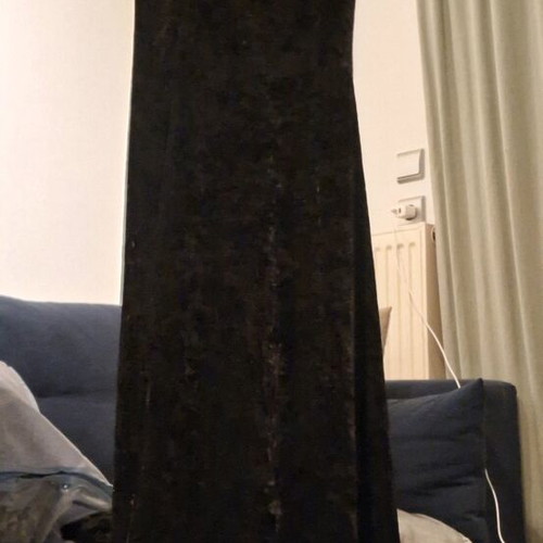 Pack of 2 bodysuits and 1 black velvet maxi dress like new, size small