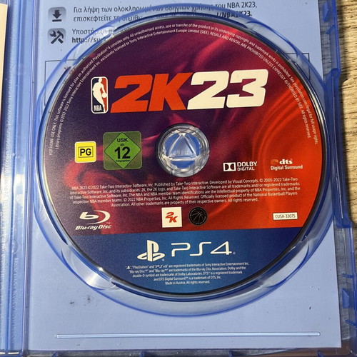 NBA 2K23 PS4 game