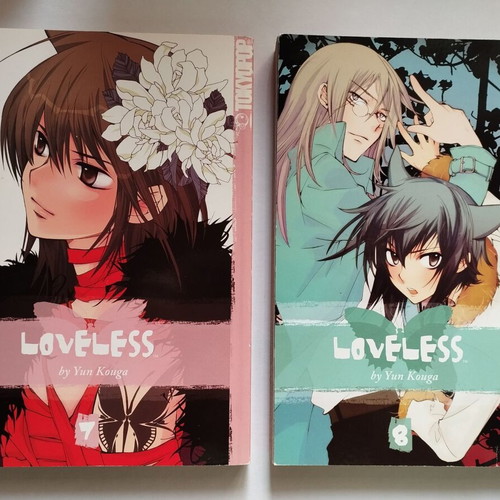 Loveless manga volumes 1-8 like new