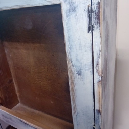 Icon Stand refurbished, early 1900s, chalk finish