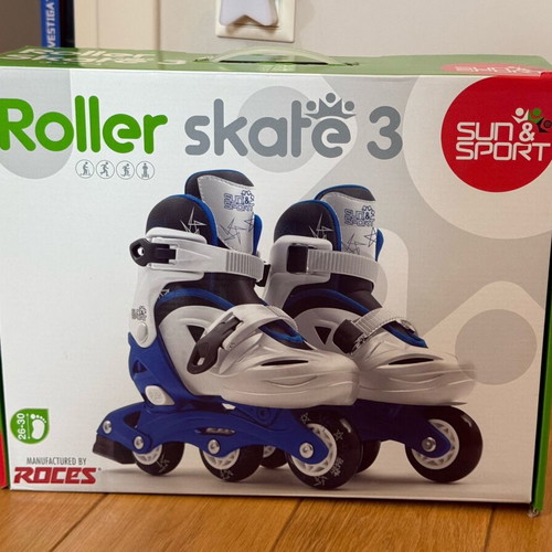 Sun & Sport Roller Skate 3 adjustable kids skates new