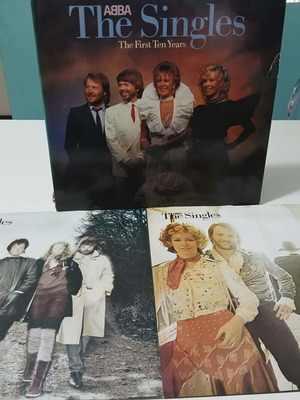 ABBA The Singles The First Ten Years vinyl used