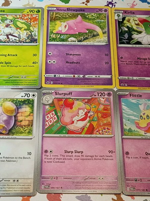 Pokémon cards like new, lot from various sets