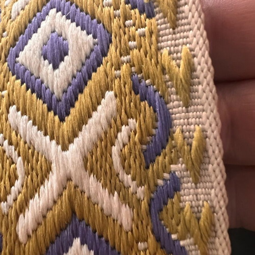 Woven strap with leather new for bags
