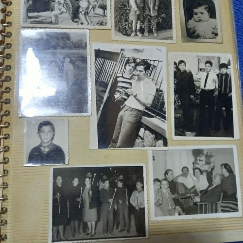Photo album with 134 old photos used