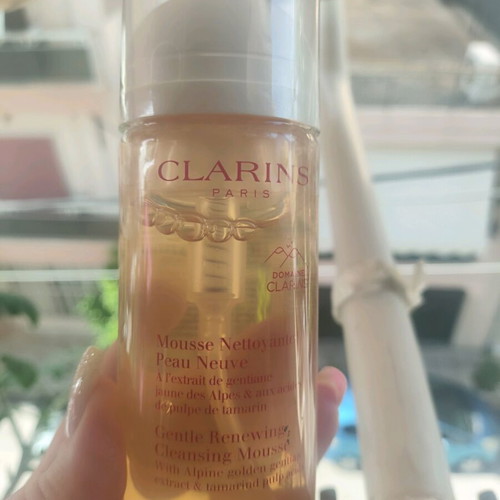 Clarins cleansing mouse new, gentle face cleansing foam