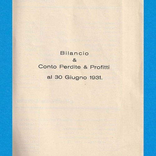 Balance Book of Tobacco Industry T.E.M.I used, 5th Financial Year, Rhodes