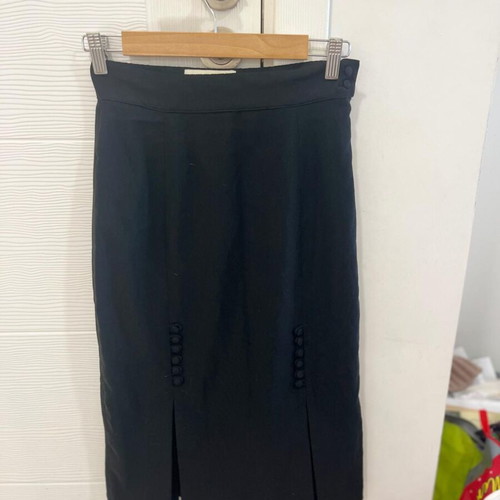 Vintage Bettie Page Black Pencil Skirt Size Small Used