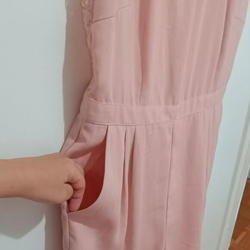 Salopette Amisu pink, like new, size 40