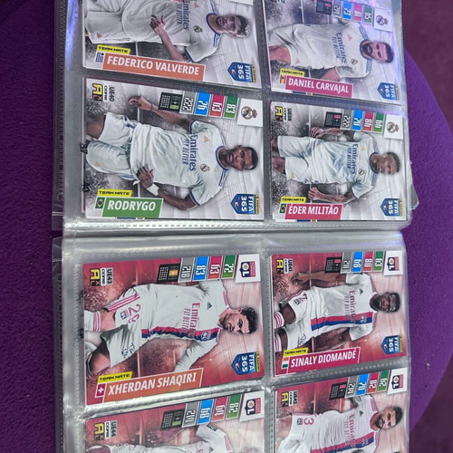 Panini FIFA 365 2022 album used, Adrenalyn XL update edition