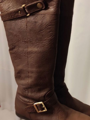Hush Puppies 38 Riding Boots used, brown leather