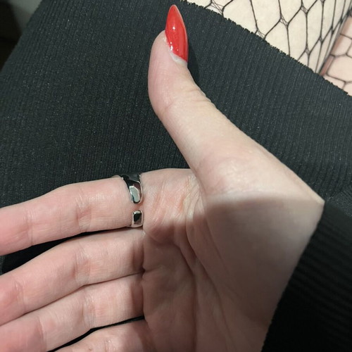 Silver ring like new