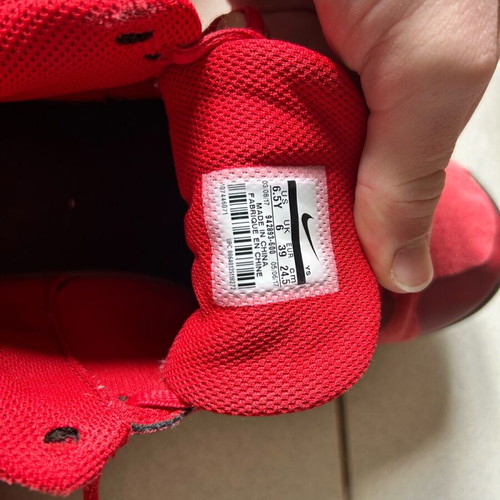 Nike KD Trey 5V Basketball Shoes Size 39 Like New Red Black