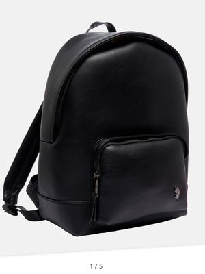 U.S. Polo Assn. Backpack нов, черен и син