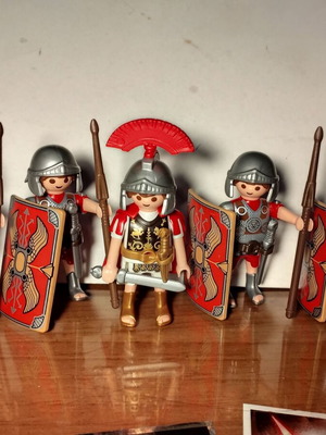 Playmobil Roman figures used, pack