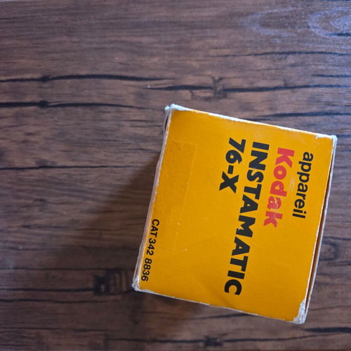 Kodak Instamatic 76X camera used