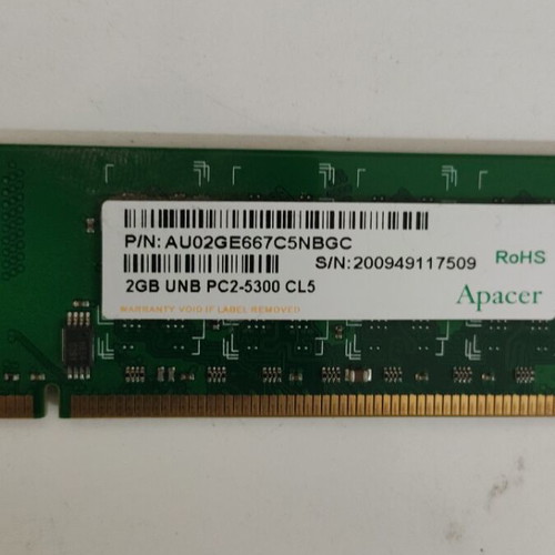 Apacer DDR2 2x2GB PC2-5300 like new