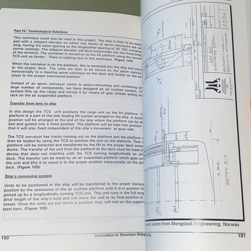 Innovation in Shortsea Shipping book like new, academic maritime study