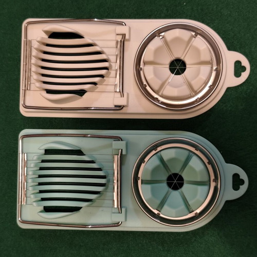 Double Egg Slicer 2 in 1 Set of 2