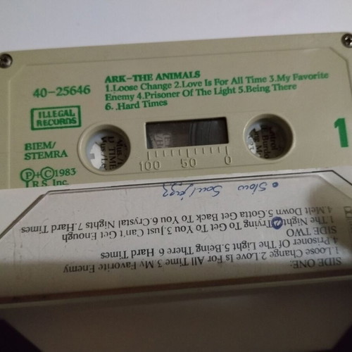 The Animals Ark cassette tape used