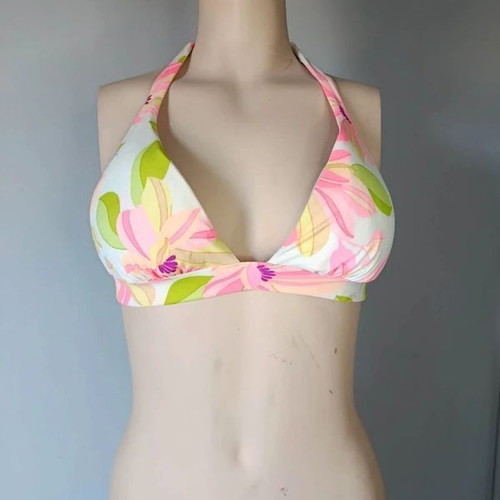 Swimwear top used, multicolor