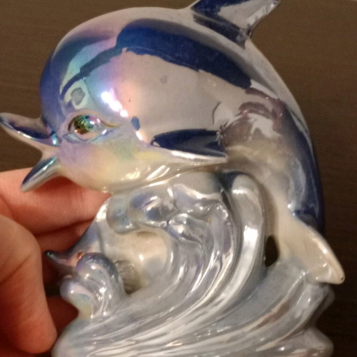 Vintage decorative dolphin like new