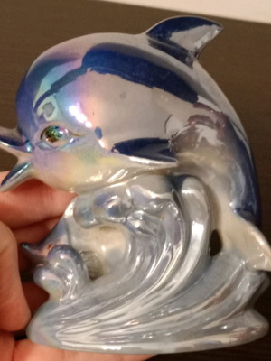 Vintage decorative dolphin like new