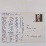 Postcard used, mailed from Germany