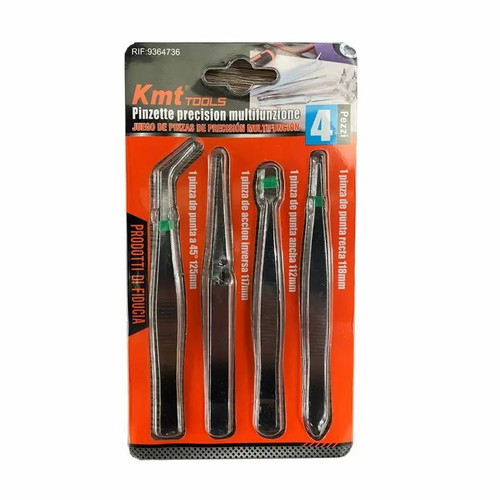 Set of 4 different KMT736 tweezers new