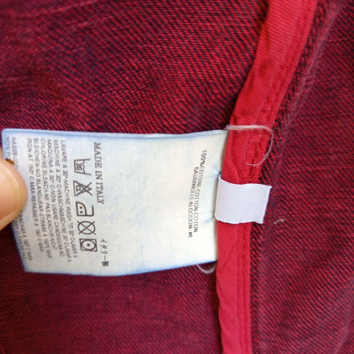 MM6 Womens Jeans Jacket blazer blue red like new