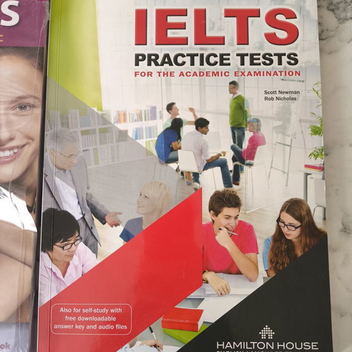 IELTS Academic preparation books new, pack of 2
