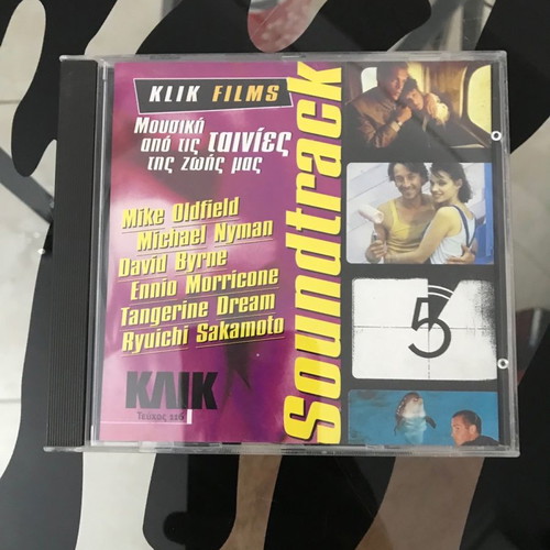 KLIK Films Soundtrack CD used with Michael Nyman, David Byrne, Ennio Morricone