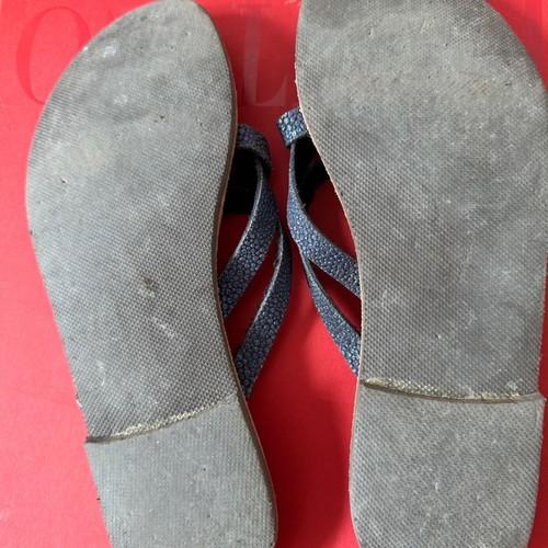 Greek sandals with straps used, size 38