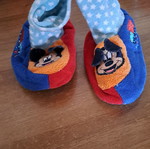 Baby booties used