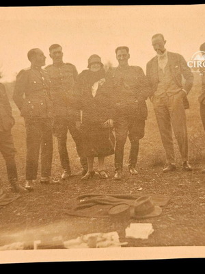 Πρωτότυπη φωτογραφία ομάδας Ελλήνων στρατιωτών περ. 1912–1920