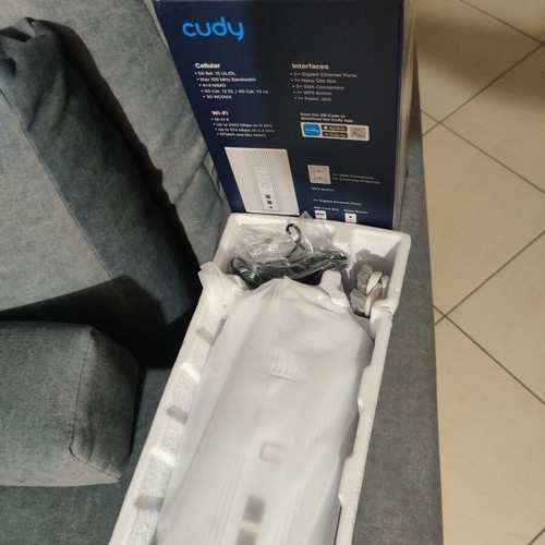 Cudy P2 V1 5G Wi-Fi 6 Router, new in box