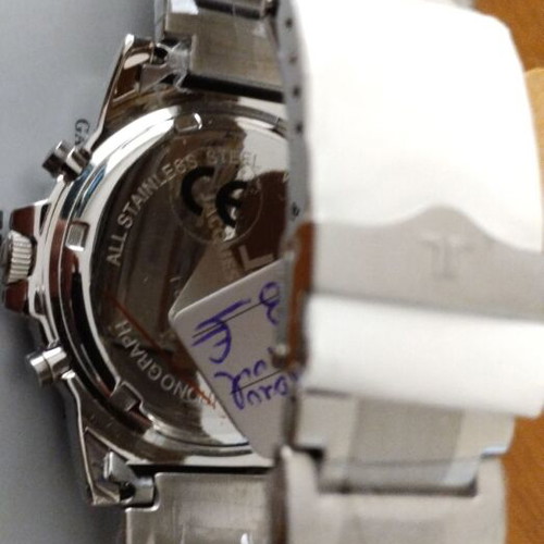 Jacques Lemans Liverpool Chronograph men's watch, white and blue