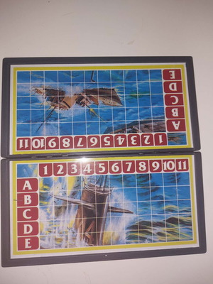 Magnetic Battleship Board used without pieces and case
